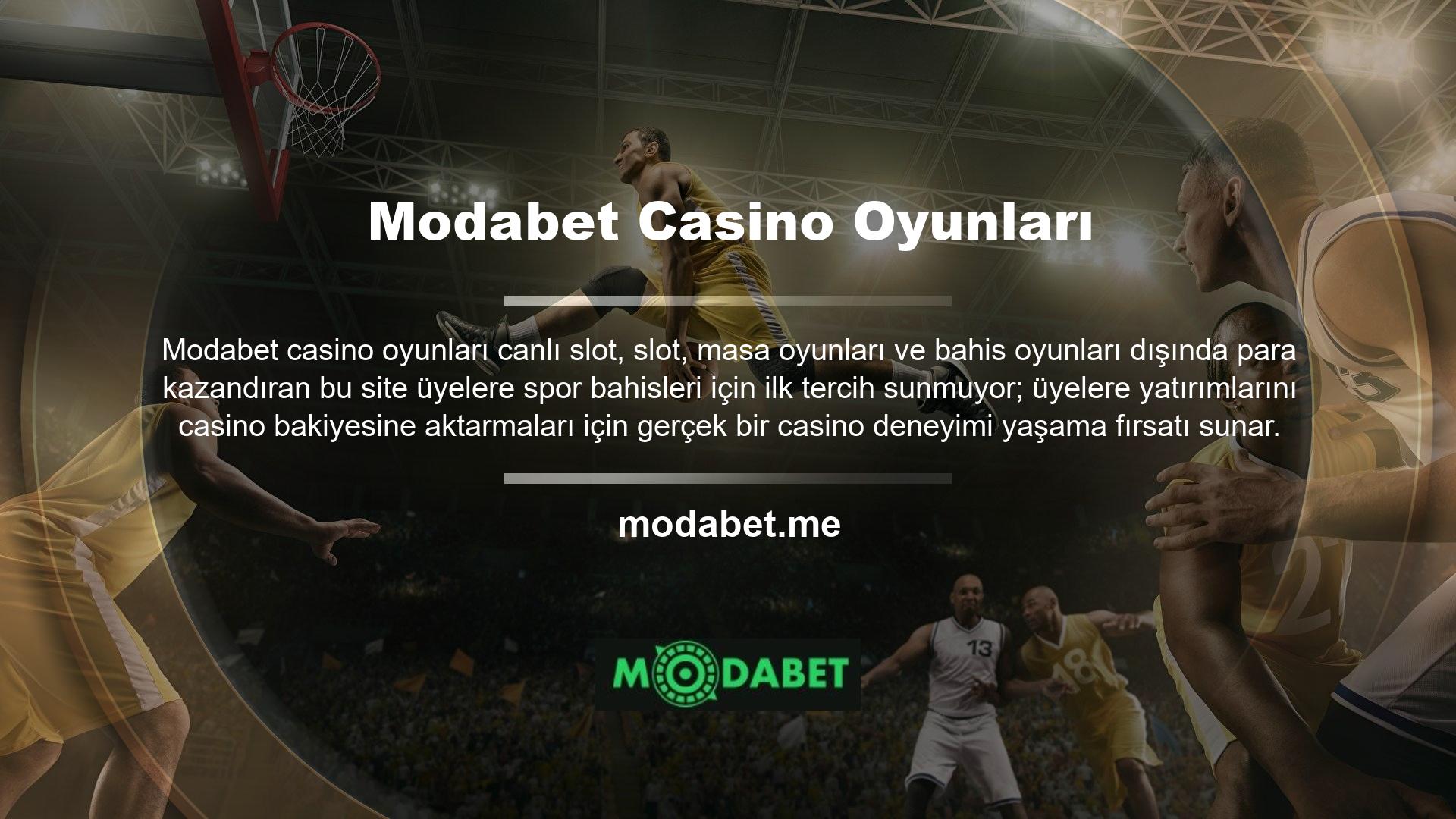  Modabet Oyun Sayfası  Casino OyunlarıModabet oyun dünyasına giriş yaptı