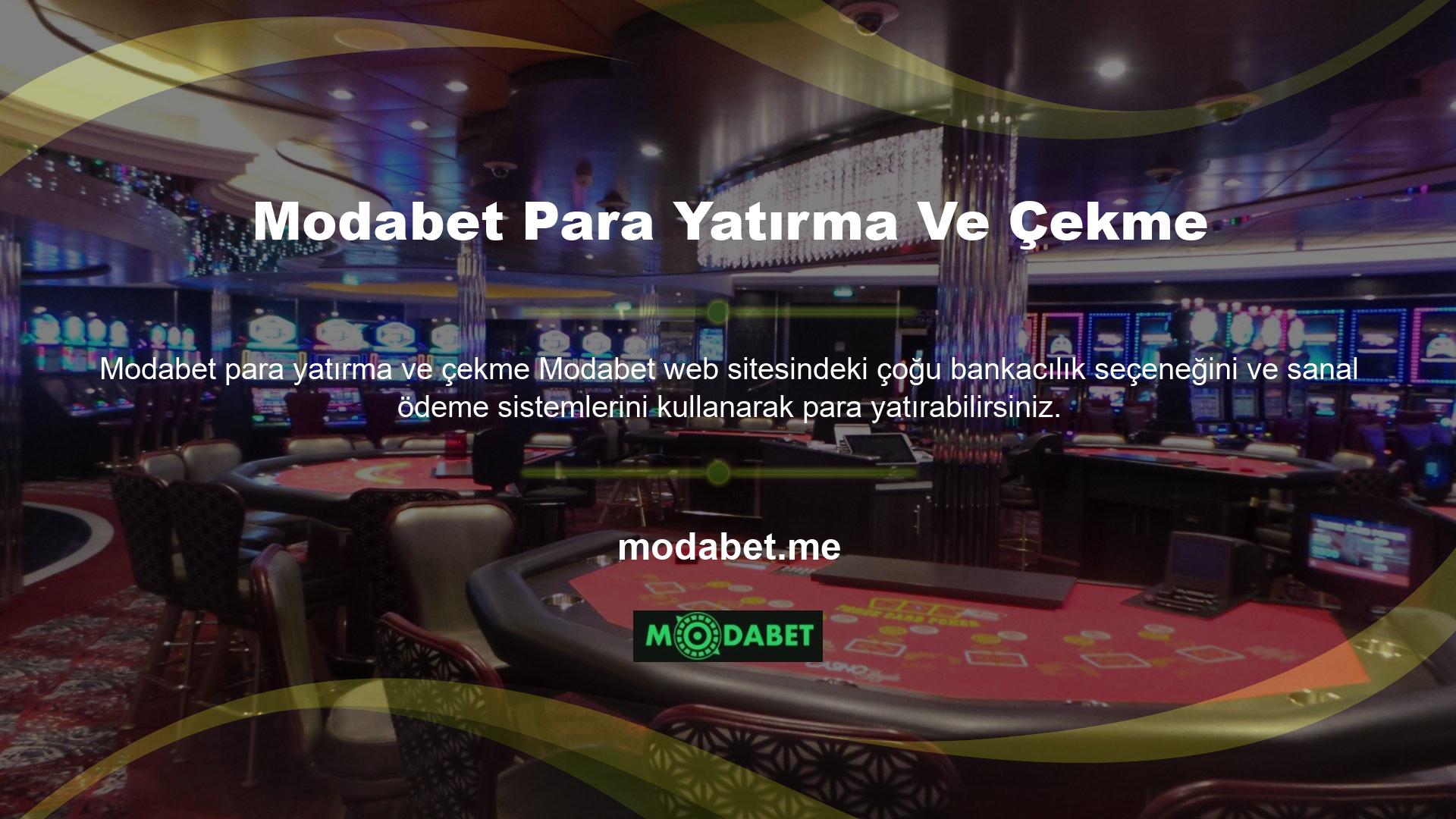 Site, canlı bahis bölümünde ödeme yöntemlerinin uygun yatırıma izin verdiğini kanıtlıyor ve casino faaliyetine devam ediyor