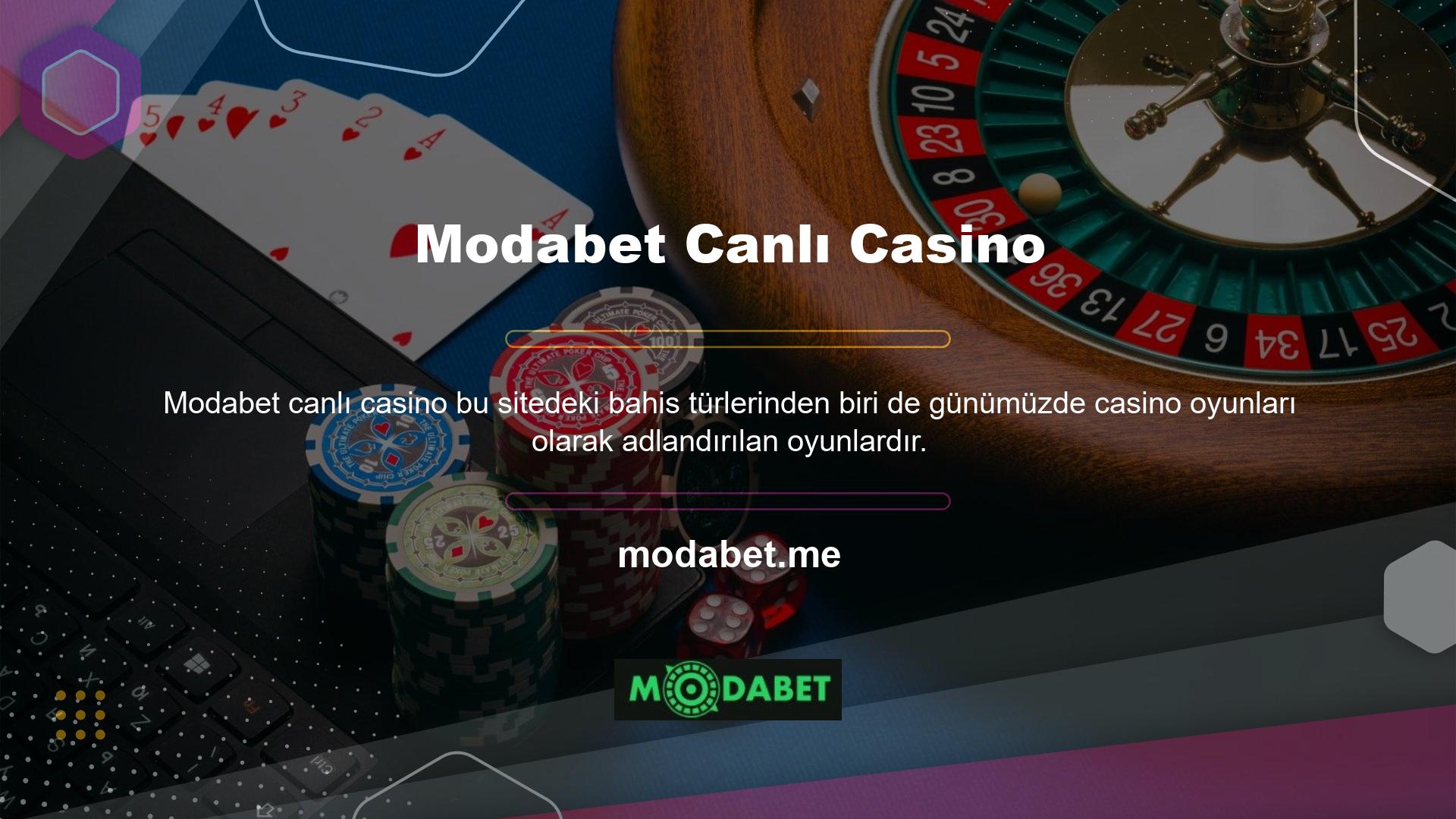 Tüm casino oyunlarına web sitesinde yer alan Casino sekmesinden ulaşabilirsiniz
