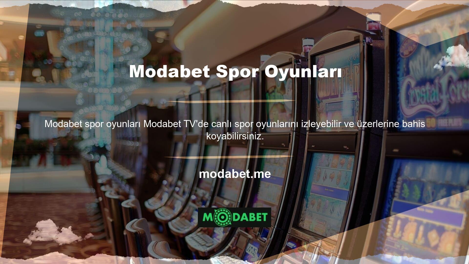 Kullanıcıların spor, E-spor ve gerçeklik şovları gibi çeşitli oyunların canlı akışlarını izlemelerini sağlar